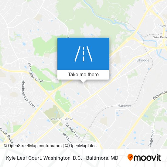 Kyle Leaf Court map