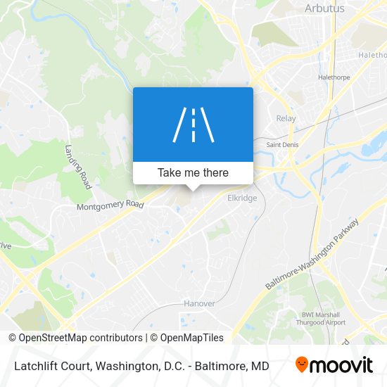 Latchlift Court map