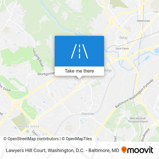 Mapa de Lawyers Hill Court