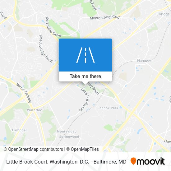 Mapa de Little Brook Court