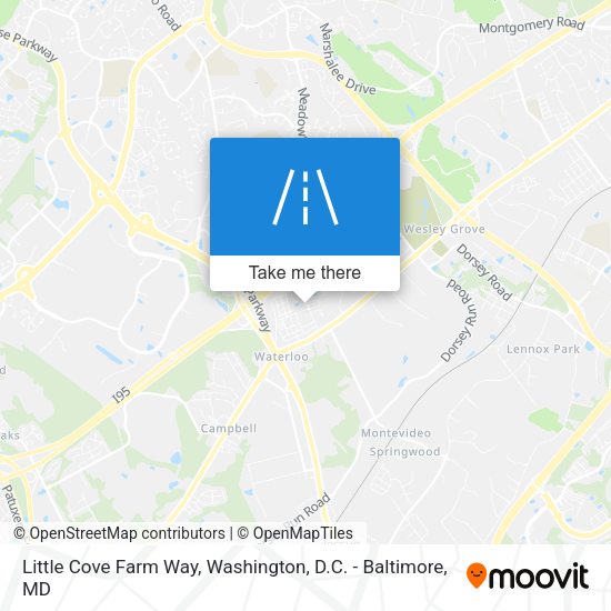 Mapa de Little Cove Farm Way