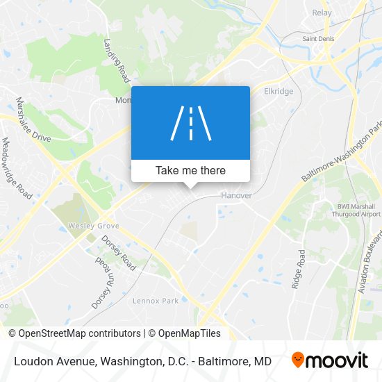 Mapa de Loudon Avenue