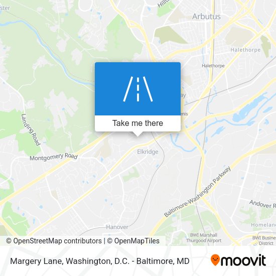 Mapa de Margery Lane