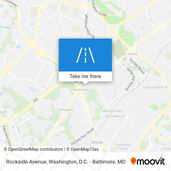 Mapa de Rockside Avenue