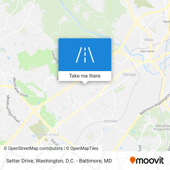 Setter Drive map