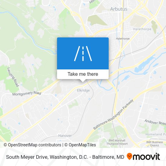 Mapa de South Meyer Drive