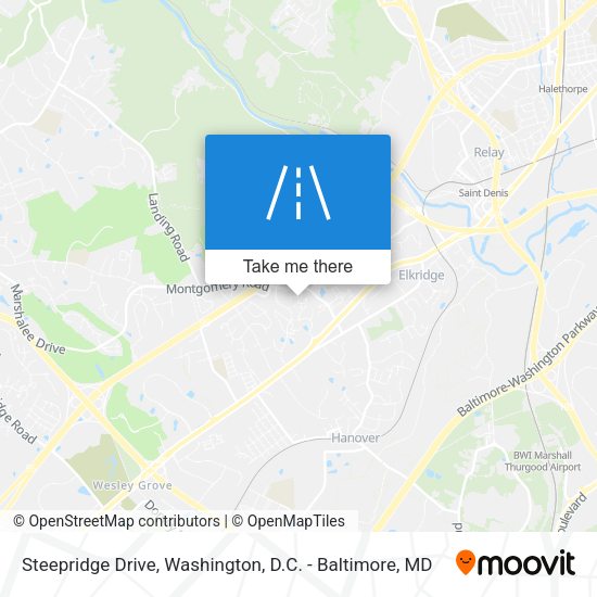 Steepridge Drive map