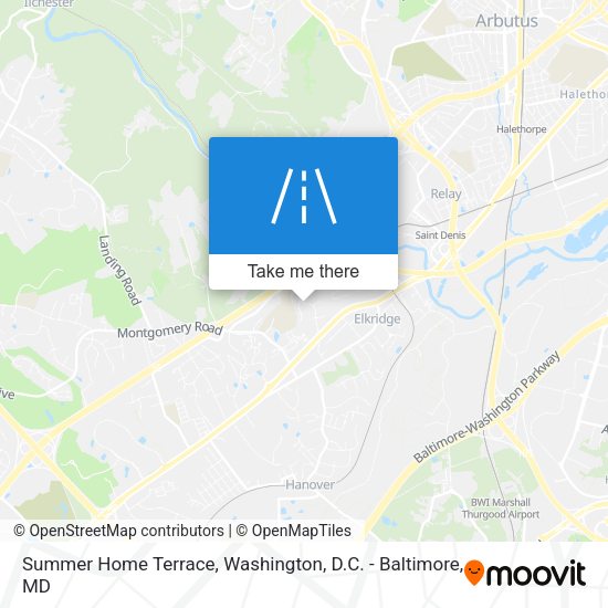 Summer Home Terrace map