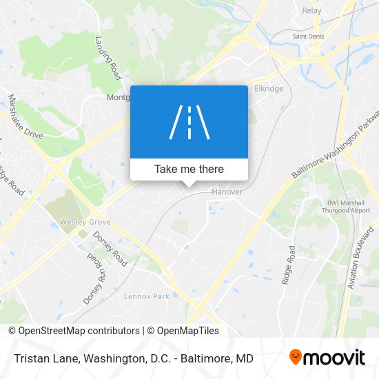 Tristan Lane map