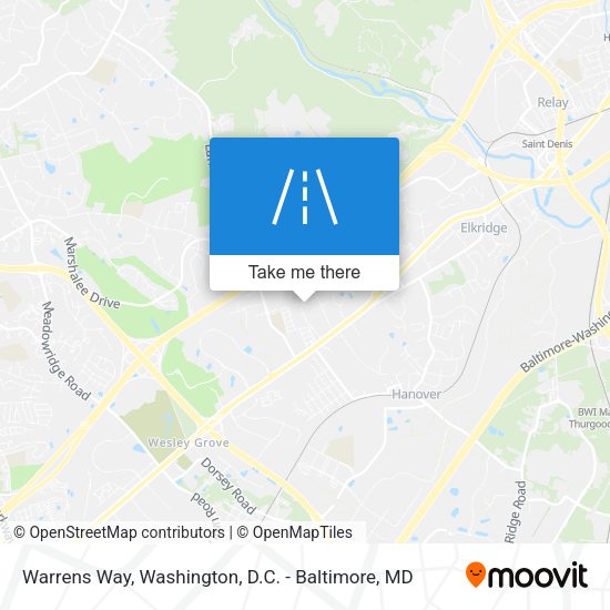 Mapa de Warrens Way