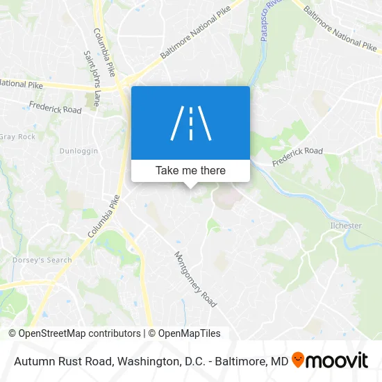 Autumn Rust Road map