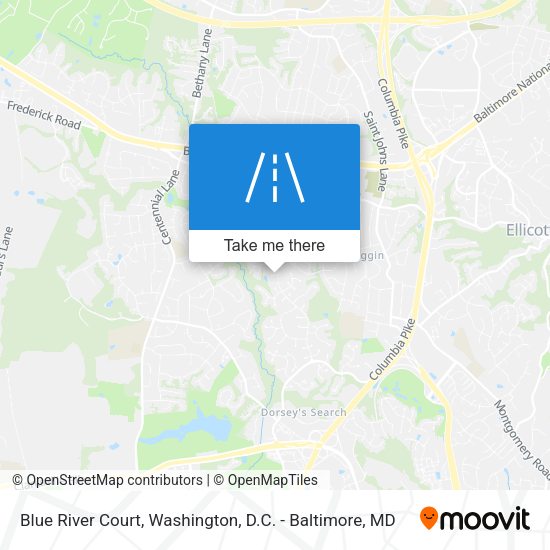 Mapa de Blue River Court