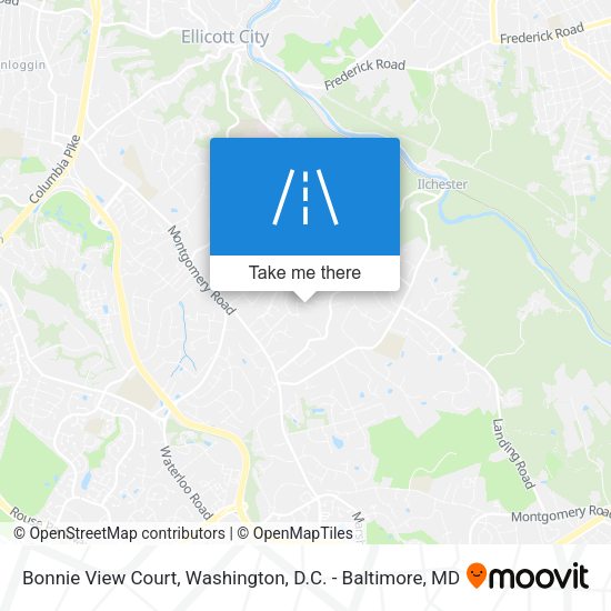 Bonnie View Court map