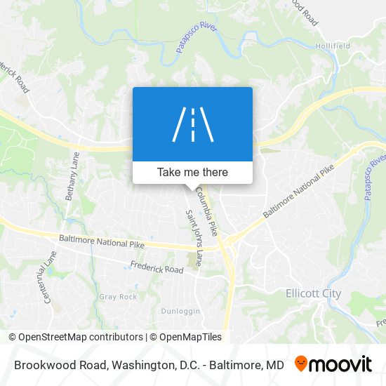 Mapa de Brookwood Road