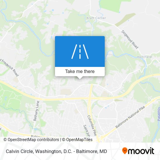 Calvin Circle map