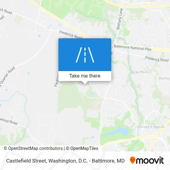 Castlefield Street map