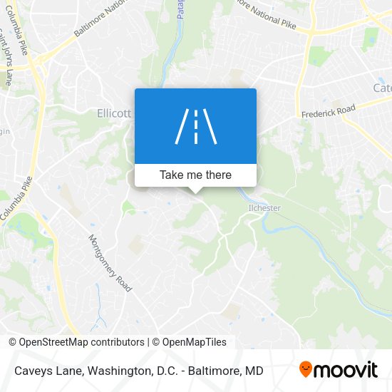 Mapa de Caveys Lane