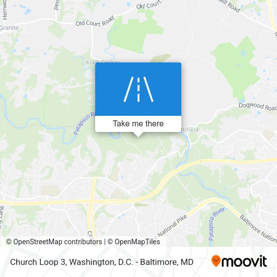Church Loop 3 map