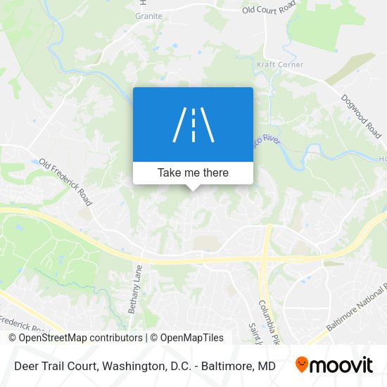 Mapa de Deer Trail Court