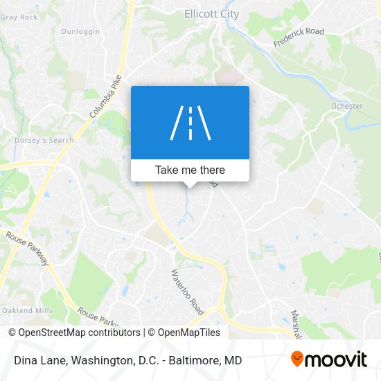 Dina Lane map