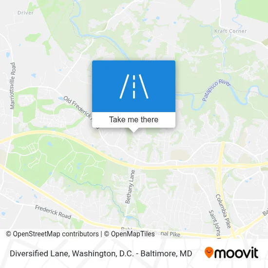 Diversified Lane map