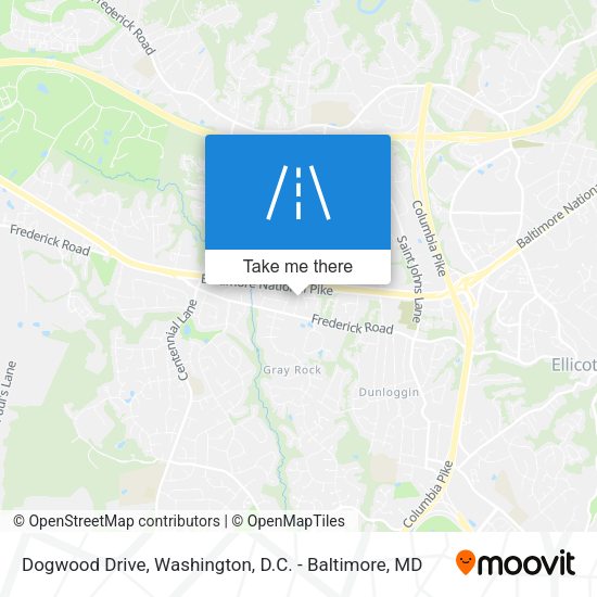 Dogwood Drive map
