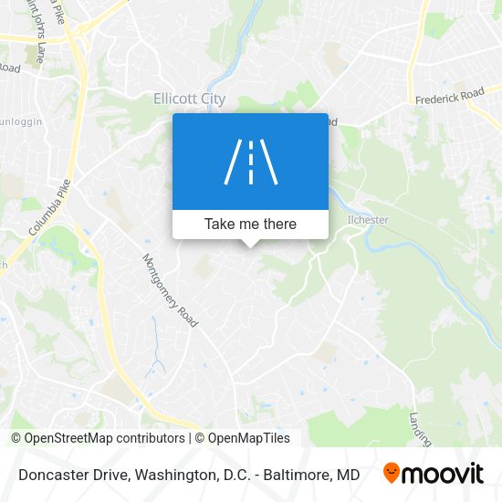 Mapa de Doncaster Drive