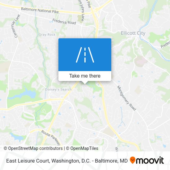 Mapa de East Leisure Court