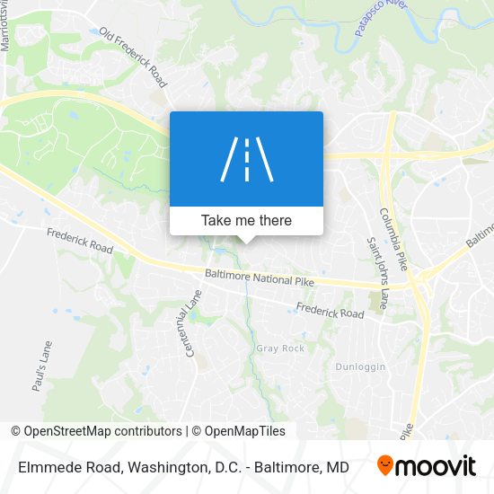 Elmmede Road map