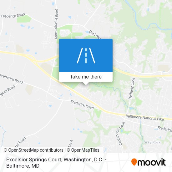 Excelsior Springs Court map