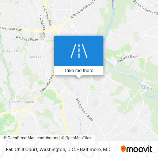 Fall Chill Court map