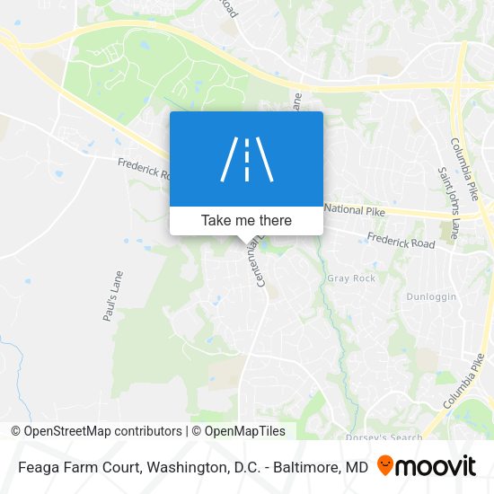 Feaga Farm Court map