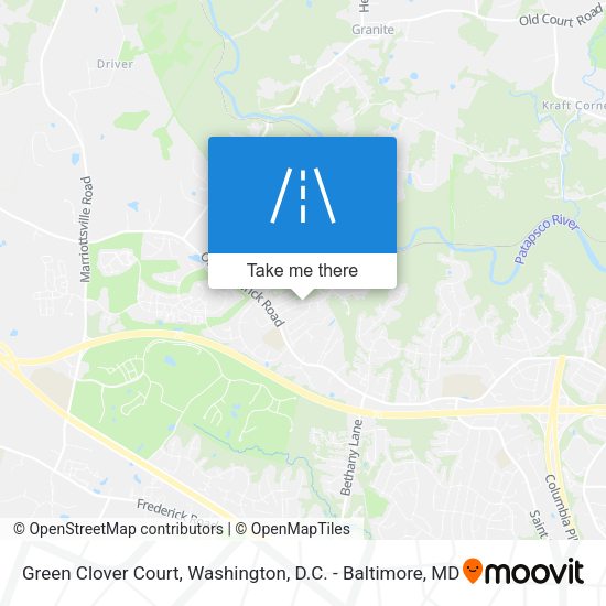Green Clover Court map