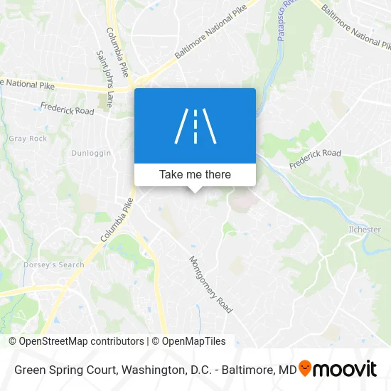 Green Spring Court map