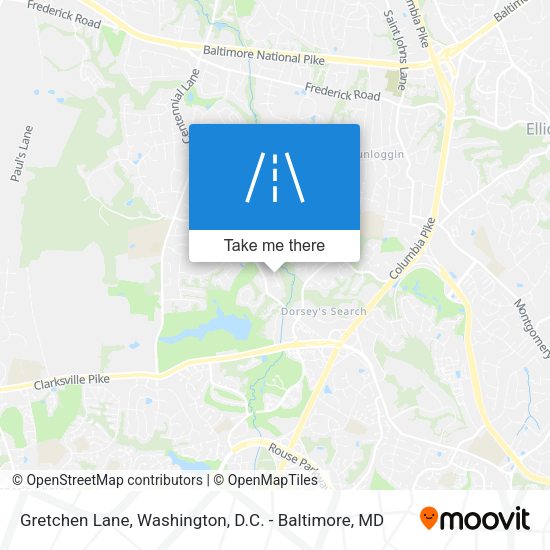 Gretchen Lane map