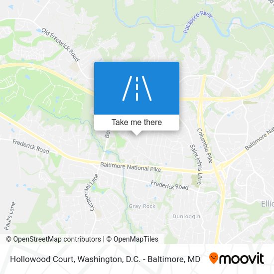 Mapa de Hollowood Court