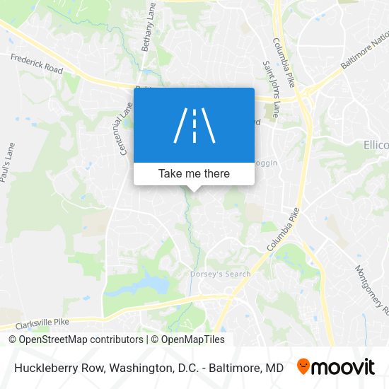 Mapa de Huckleberry Row