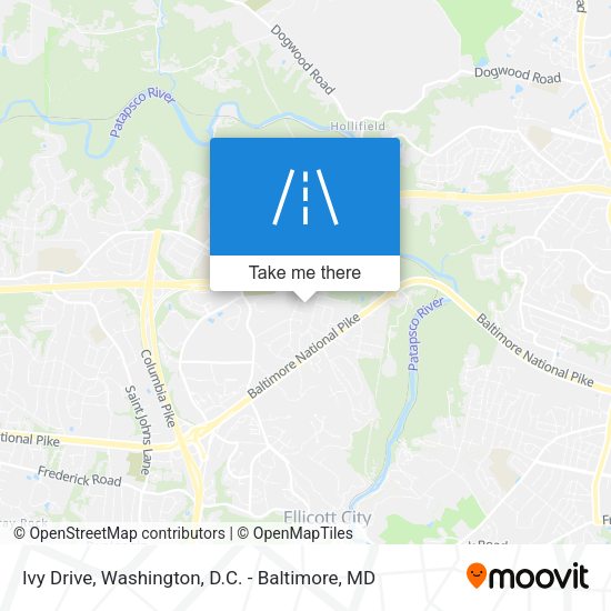 Ivy Drive map