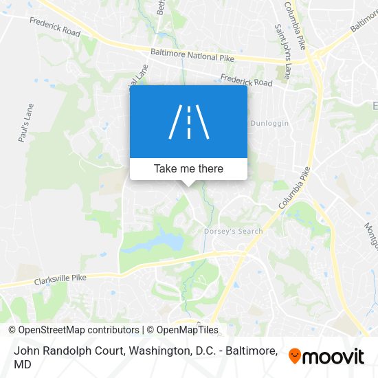 Mapa de John Randolph Court