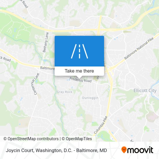 Joycin Court map