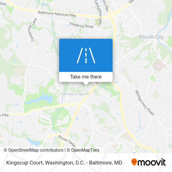 Kingscup Court map