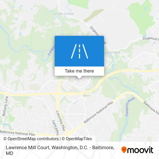 Mapa de Lawrence Mill Court