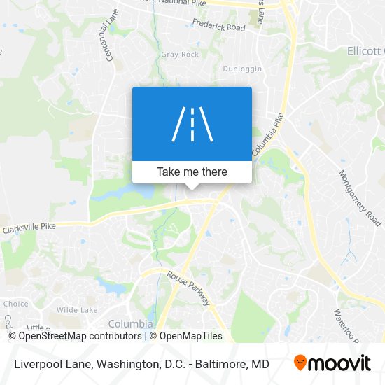 Liverpool Lane map
