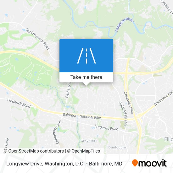 Longview Drive map