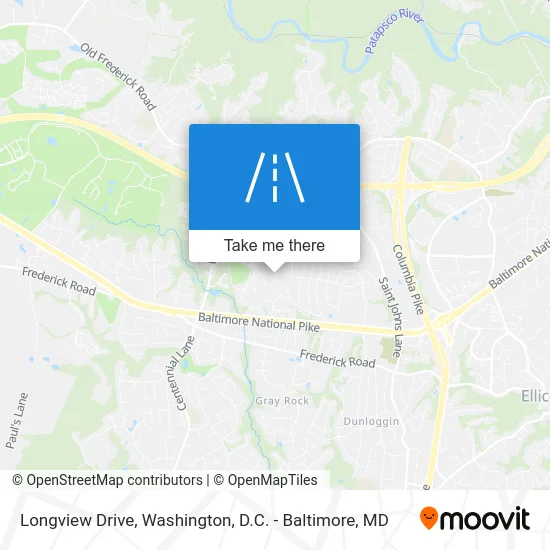 Longview Drive map