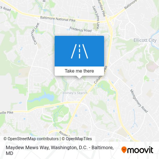 Mapa de Maydew Mews Way