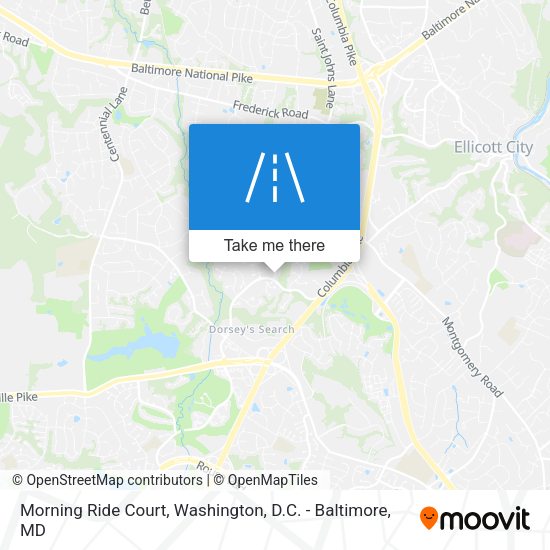 Mapa de Morning Ride Court