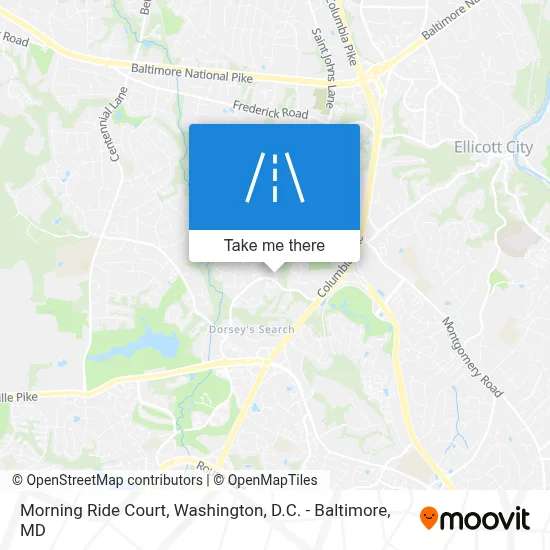 Morning Ride Court map