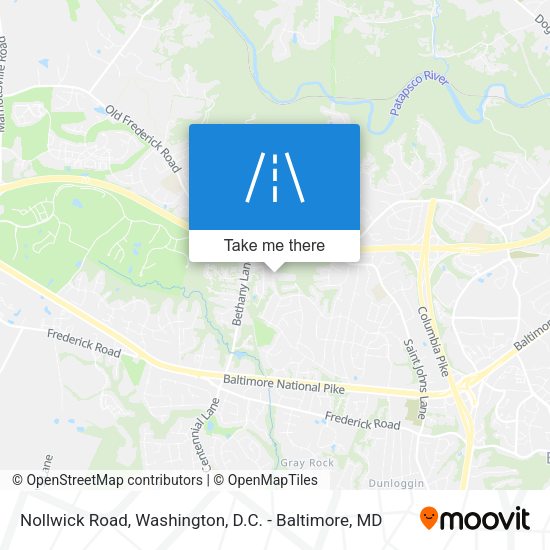Mapa de Nollwick Road