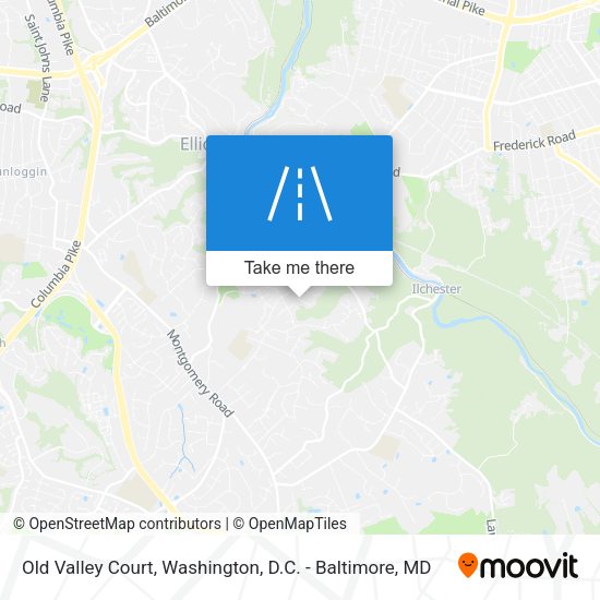 Old Valley Court map